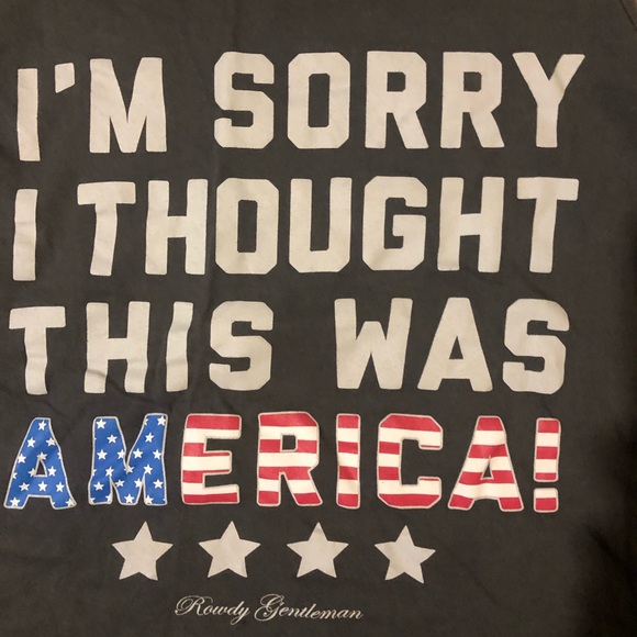“I’m sorry I thought this was AMERICA” tank - Picture 2 of 4